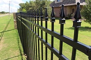 Ornamental iron fence OKC