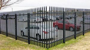 Perimeter security fence installation in central Oklahoma by Fence OKC.