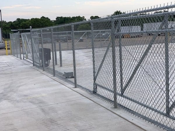 Commercial Gate Installation by Fence OKC.
