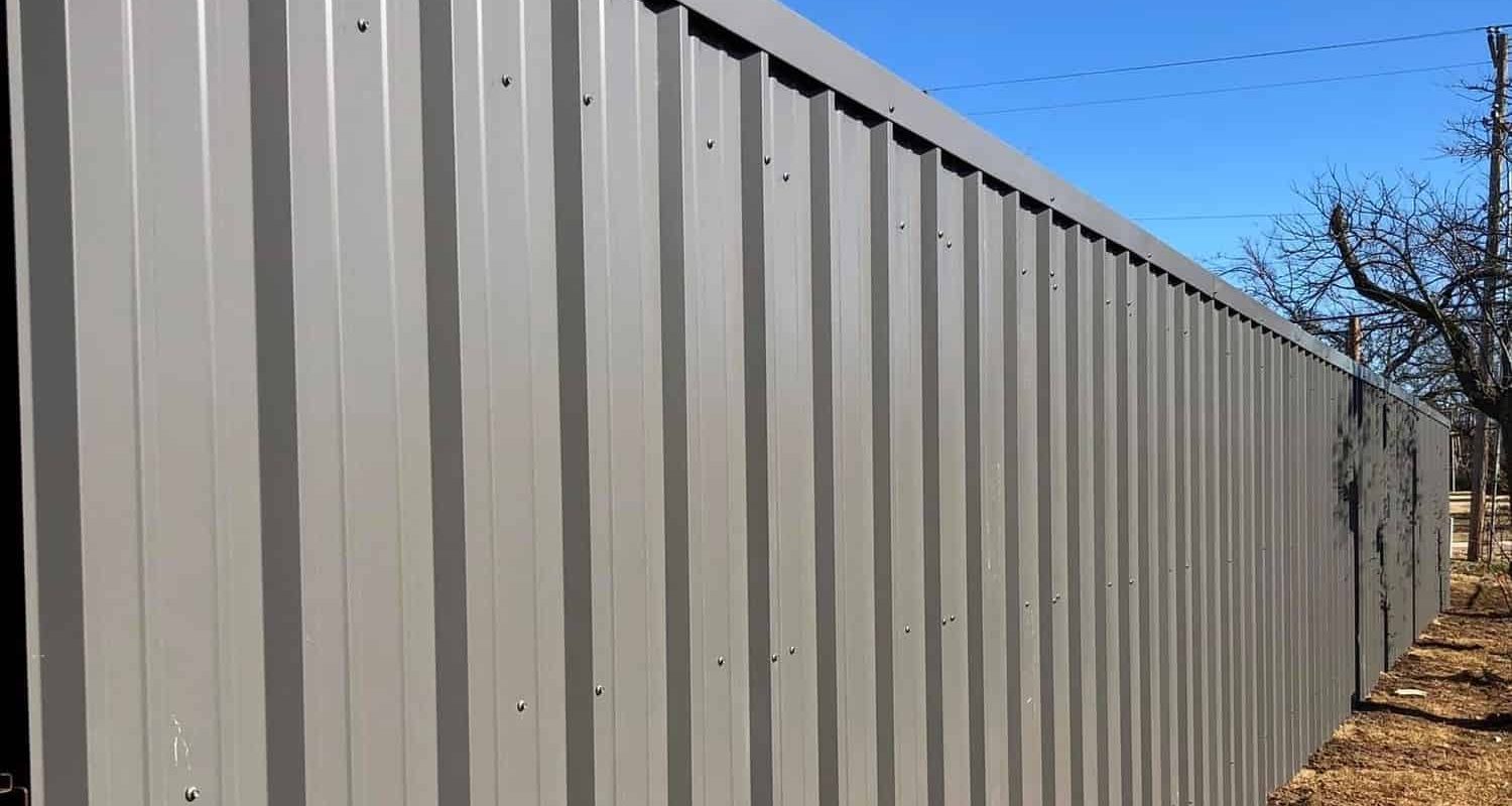 R Panel Fence Gaining Popularity, Corrugated Metal Panels For Fence
