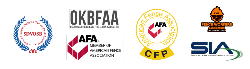 Fence OKC certifications, memberships, and Oklahoma licenses.