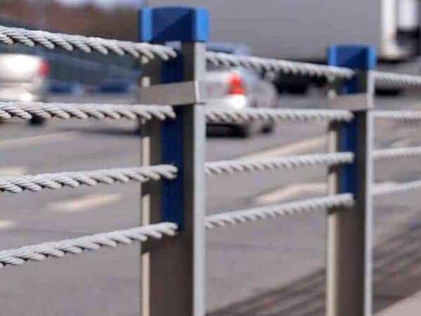 Fixed cable barrier systems installed in Oklahoma by Fence OKC.