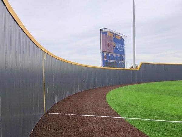 Sports facility fencing in Oklahoma by Fence OKC.
