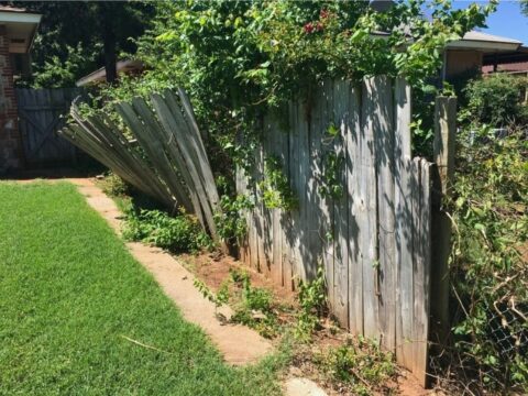 How to Fix a Leaning Fence: Your Step-by-Step Guide - Fence OKC ...