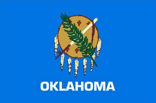 Oklahoma state flag.