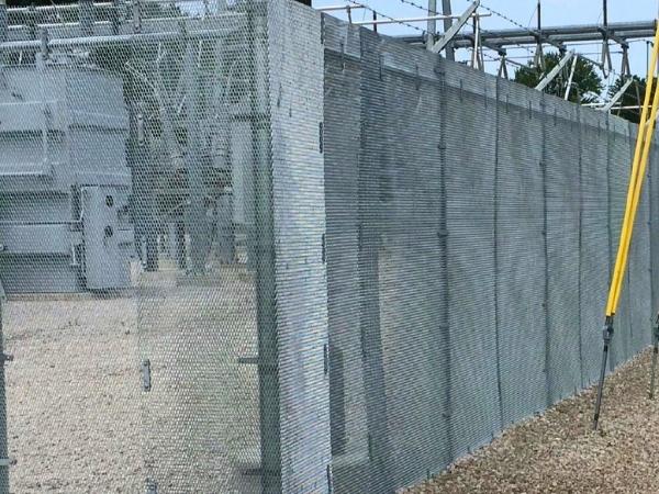 High-security fence installation in Oklahoma City, Oklahoma.