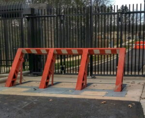 G-2500 M50 P1 Wedge Barrier by Gibraltar Perimeter Security