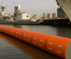 The Gibraltar Waterborne Security Barrier Port System.