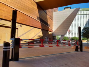 G-3000 Series Vertical Lift Barriers by Gibraltar Perimeter Security.