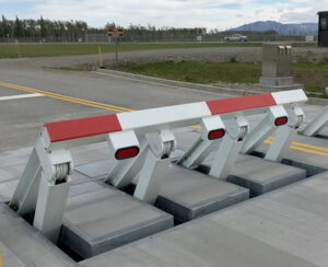 Gibraltar’s G-2000 M50 P1 Wedge Barrier by Gibraltar Perimeter Security.